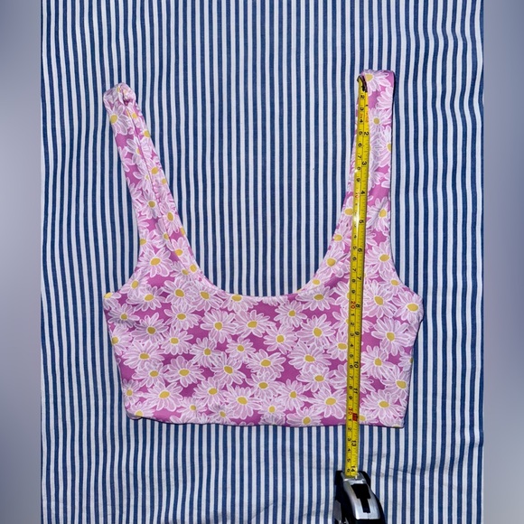 ZARA US Small Pink Floral Bra Top - Picture 5 of 9